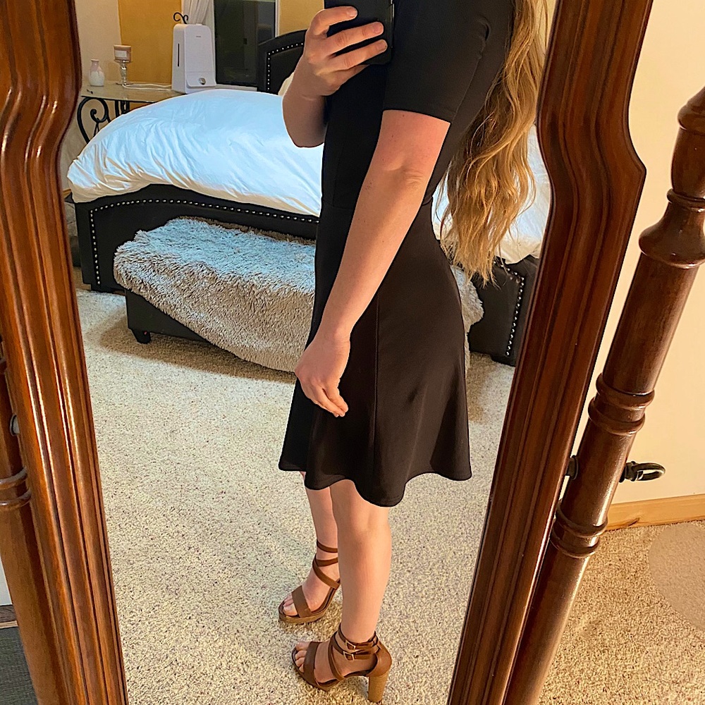Black Skater Dress
